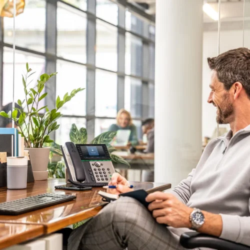 Điện thoại bàn IP HP Poly