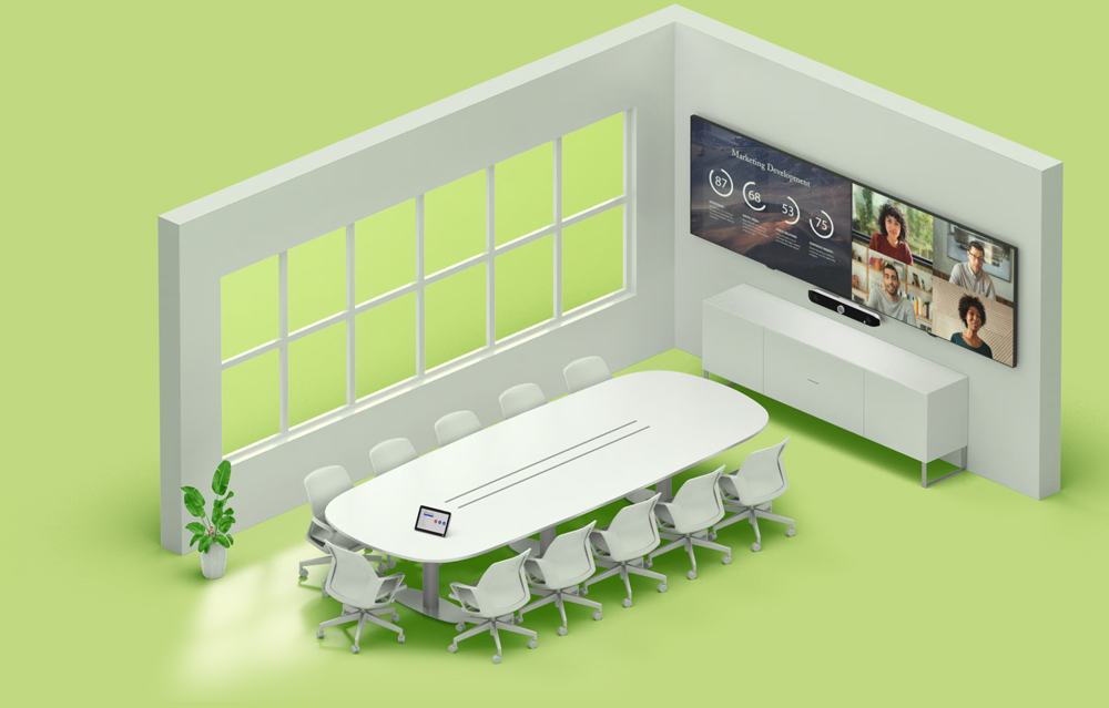 Phòng họp quy mô vừa (6 - 11 người) - 4.6m x 6.1m