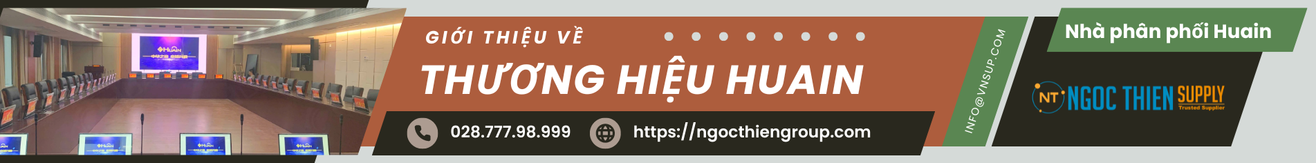 Giới thiệu tổng quan về thương hiệu Huain