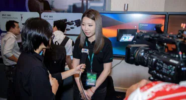 Ngọc Thiên đồng hành cùng sự kiện Aver Connect