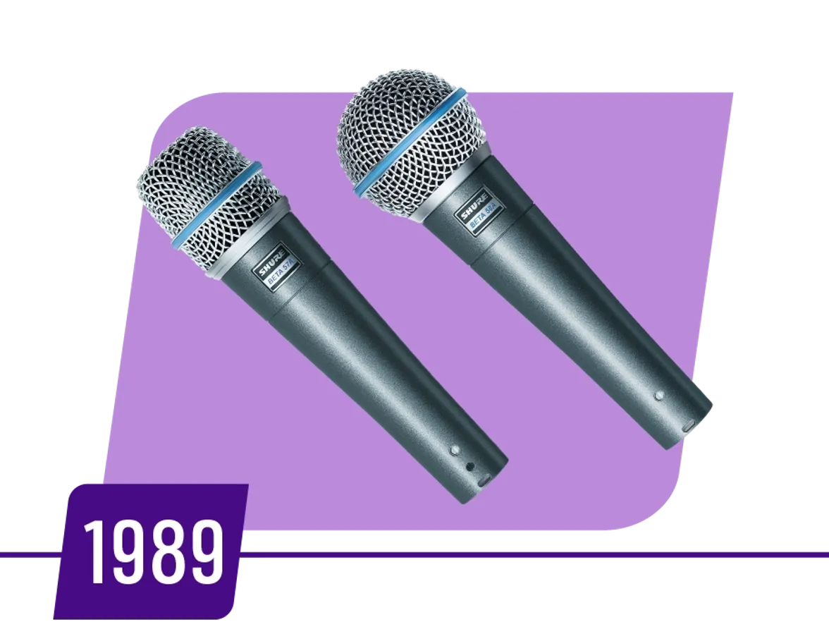 The Beta® 58 and Beta® 57