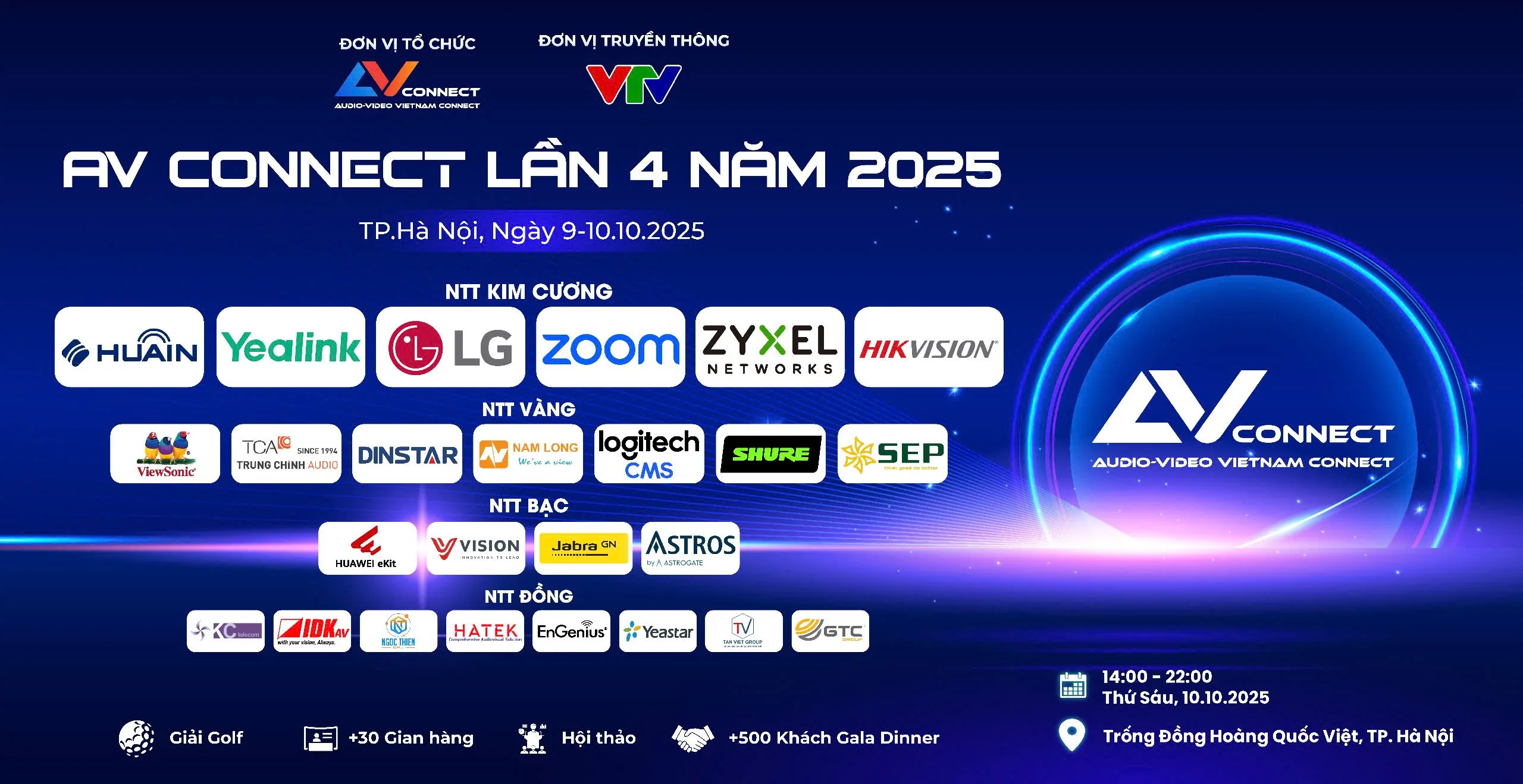 Ngọc Thiên đồng hành cùng AV Connect 2025