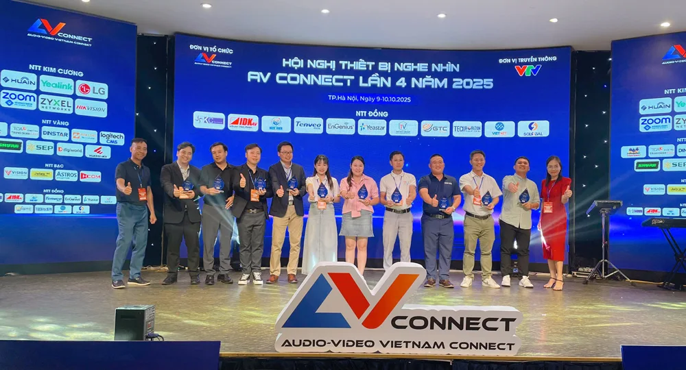 Sự kiện “HỘI NGHỊ THIẾT BỊ NGHE NHÌN AV CONNECT LẦN 4 NĂM 2025“