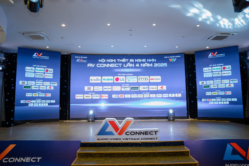 Sự kiện “HỘI NGHỊ THIẾT BỊ NGHE NHÌN AV CONNECT LẦN 4 NĂM 2025“