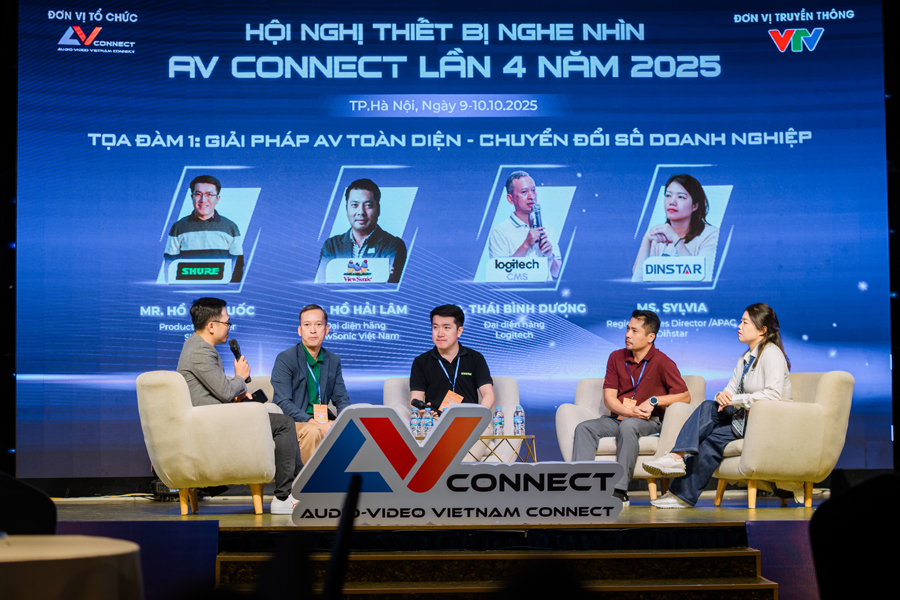 Tọa đàm 1 tại sự kiện AV Connect lần 4 năm 2025