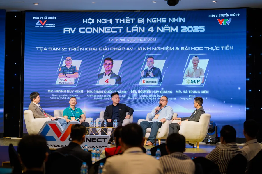 Tọa đàm 2 tại sự kiện AV Connect lần 4 năm 2025
