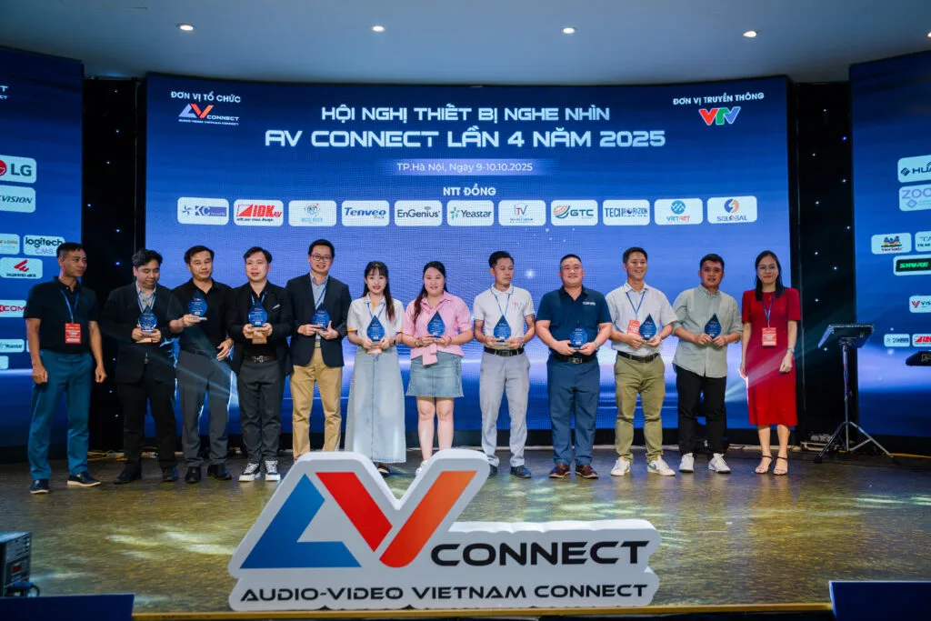 Trao giải tại sự kiện AV Connect lần 4 2025
