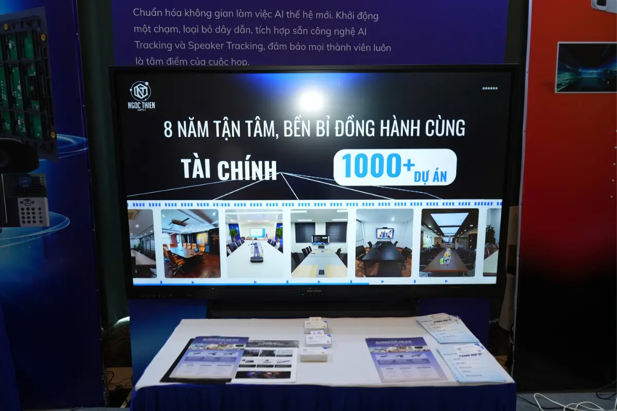 Hơn 1.000 dự án AV được Ngọc Thiên triển khai thành công trong nhiều lĩnh vực, khẳng định năng lực và kinh nghiệm thực tiễn.