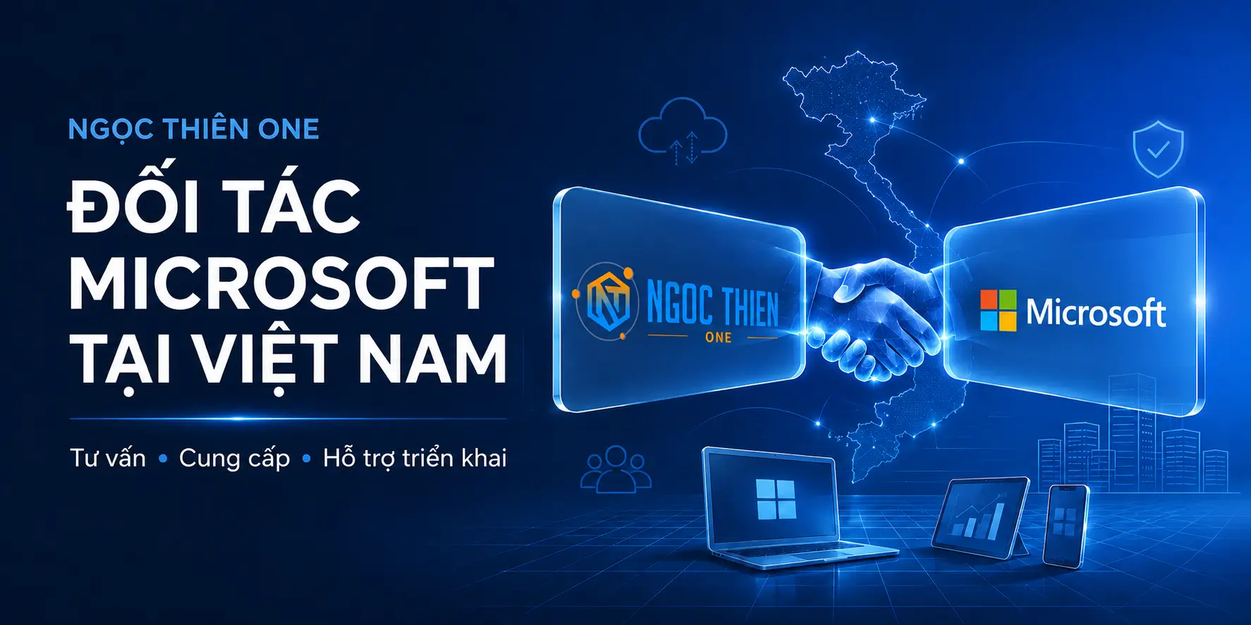 Ngọc Thiên One trở thành đối tác của Microsoft ở Việt Nam